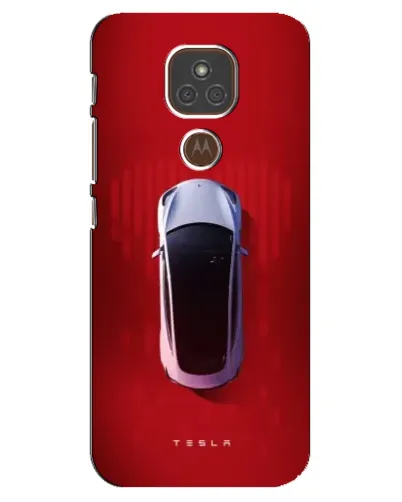 Чехол для Motorola MOTO E7 Plus с картинкой «Tesla Top View» Чехол для Motorola MOTO E7 Plus с картинкой «Tesla Top View»