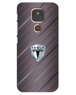 Чехол для Motorola MOTO E7 Plus с картинкой «Металлическая текстура Tesla» Чехол для Motorola MOTO E7 Plus с картинкой «Металлическая текстура Tesla»