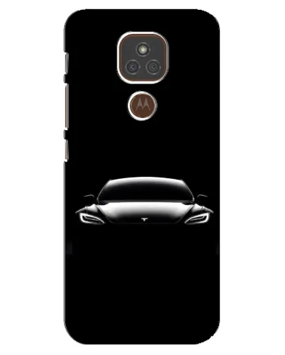 Чехол для Motorola MOTO E7 Plus с картинкой «Фары Tesla Night» Чехол для Motorola MOTO E7 Plus с картинкой «Фары Tesla Night»