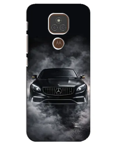 Чехол для Motorola MOTO E7 Plus с картинкой «Mercedes в дыму» Чехол для Motorola MOTO E7 Plus с картинкой «Mercedes в дыму»