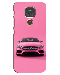 Чехол для Motorola MOTO E7 Plus с картинкой «Розовый Mercedes AMG» Чехол для Motorola MOTO E7 Plus с картинкой «Розовый Mercedes AMG»