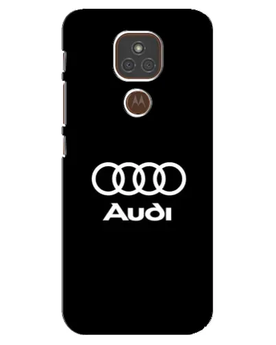 Чехол для Motorola MOTO E7 Plus с картинкой «Классическое лого Audi» Чехол для Motorola MOTO E7 Plus с картинкой «Классическое лого Audi»