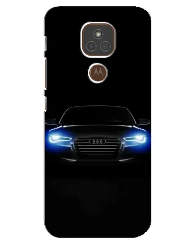 Чехол для Motorola MOTO E7 Plus с картинкой «Audi в неоне» Чехол для Motorola MOTO E7 Plus с картинкой «Audi в неоне»