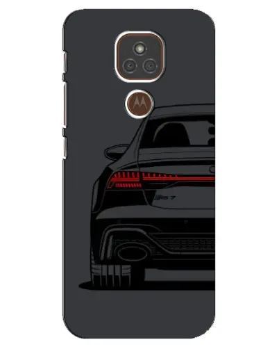 Чехол для Motorola MOTO E7 Plus с картинкой «Задняя часть Audi — арт» Чехол для Motorola MOTO E7 Plus с картинкой «Задняя часть Audi — арт»