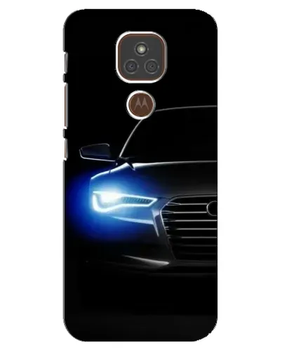 Чехол для Motorola MOTO E7 Plus с картинкой «Неоновый взгляд Audi» Чехол для Motorola MOTO E7 Plus с картинкой «Неоновый взгляд Audi»