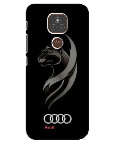 Чехол для Motorola MOTO E7 Plus с картинкой «Графика — пантера и Audi» Чехол для Motorola MOTO E7 Plus с картинкой «Графика — пантера и Audi»