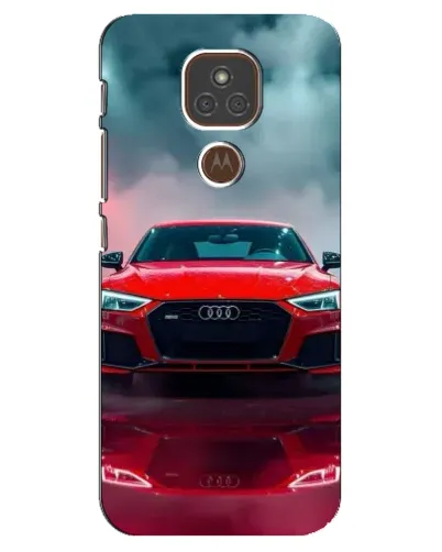 Чехол для Motorola MOTO E7 Plus с картинкой «Audi RS — красный стиль» Чехол для Motorola MOTO E7 Plus с картинкой «Audi RS — красный стиль»