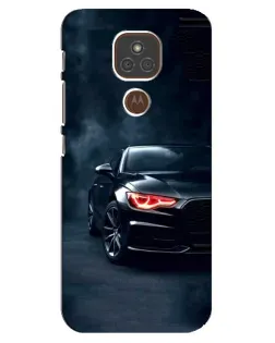 Чехол для Motorola MOTO E7 Plus с картинкой «Audi — хищный взгляд»