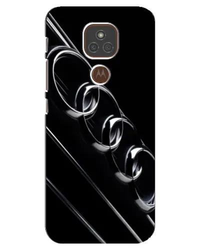 Чехол для Motorola MOTO E7 Plus с картинкой «Audi — абстрактные кольца» Чехол для Motorola MOTO E7 Plus с картинкой «Audi — абстрактные кольца»