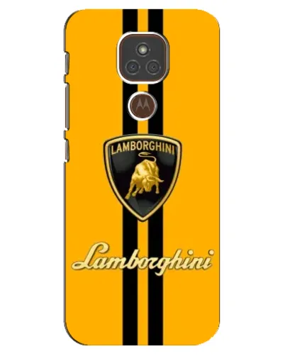 Чехол для Motorola MOTO E7 Plus с картинкой «Lamborghini Stripe желтый» Чехол для Motorola MOTO E7 Plus с картинкой «Lamborghini Stripe желтый»