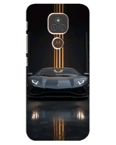 Чехол для Motorola MOTO E7 Plus с картинкой «Lamborghini золотые линии» Чехол для Motorola MOTO E7 Plus с картинкой «Lamborghini золотые линии»