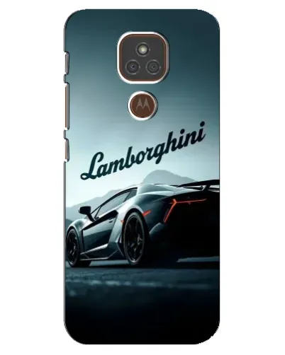 Чехол для Motorola MOTO E7 Plus с картинкой «Классическая надпись Lamborghini» Чехол для Motorola MOTO E7 Plus с картинкой «Классическая надпись Lamborghini»