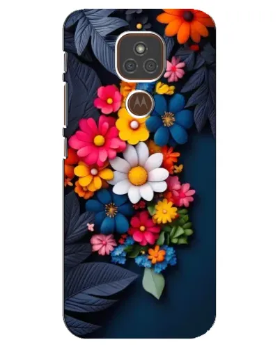 Чехол для Motorola MOTO E7 Plus с картинкой «Цветочная феерия» Чехол для Motorola MOTO E7 Plus с картинкой «Цветочная феерия»