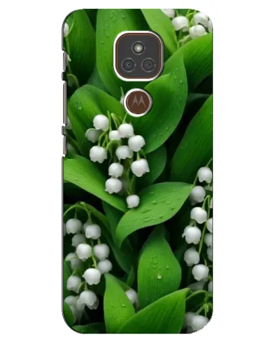 Чехол для Motorola MOTO E7 Plus с картинкой «Ландыши в зелени» Чехол для Motorola MOTO E7 Plus с картинкой «Ландыши в зелени»