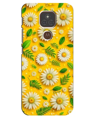 Чехол для Motorola MOTO E7 Plus с картинкой «Ромашковое солнце» Чехол для Motorola MOTO E7 Plus с картинкой «Ромашковое солнце»