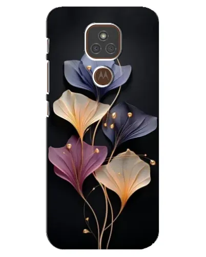 Чехол для Motorola MOTO E7 Plus с картинкой «Лиловые цветы грации» Чехол для Motorola MOTO E7 Plus с картинкой «Лиловые цветы грации»