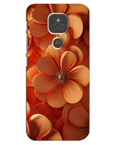 Чехол для Motorola MOTO E7 Plus с картинкой «Оранжевый макро цветок» Чехол для Motorola MOTO E7 Plus с картинкой «Оранжевый макро цветок»