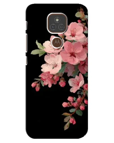 Чехол для Motorola MOTO E7 Plus с картинкой «Розовая ветка сакуры» Чехол для Motorola MOTO E7 Plus с картинкой «Розовая ветка сакуры»