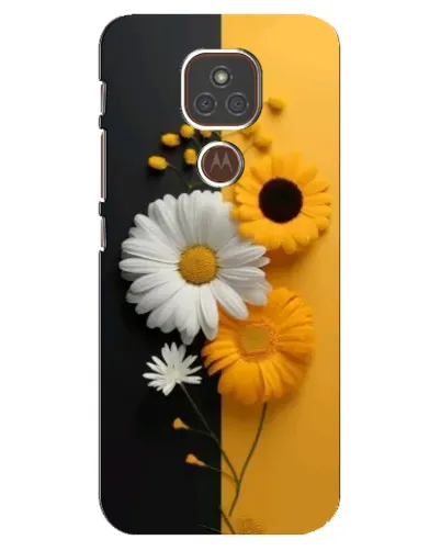 Чехол для Motorola MOTO E7 Plus с картинкой «Подсолнух и ромашка» Чехол для Motorola MOTO E7 Plus с картинкой «Подсолнух и ромашка»