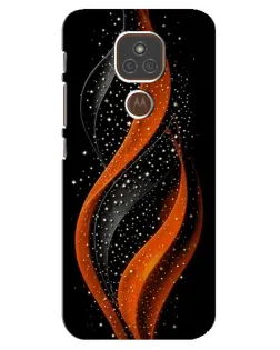 Чехол для Motorola MOTO E7 Plus с картинкой «Огненная звездная волна» Чехол для Motorola MOTO E7 Plus с картинкой «Огненная звездная волна»