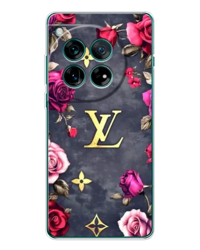 Чехол для Motorola Moto G Max с картинкой «Цветочный Louis Vuitton»