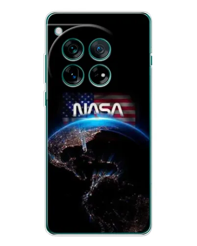 Чехол для Motorola Moto G Max с картинкой «Земля из космоса NASA»