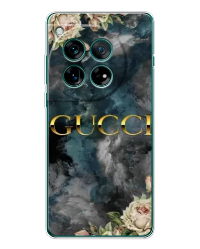 Чехол для Motorola Moto G Max с картинкой «Абстрактные цветы Gucci»