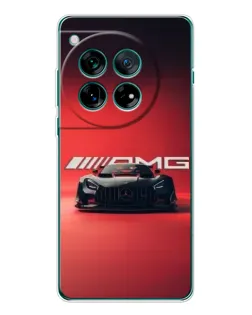 Чехол для Motorola Moto G Max с картинкой «Mercedes AMG — красная линия»