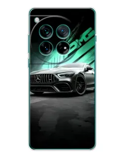 Чехол для Motorola Moto G Max с картинкой «Темный Mercedes AMG»