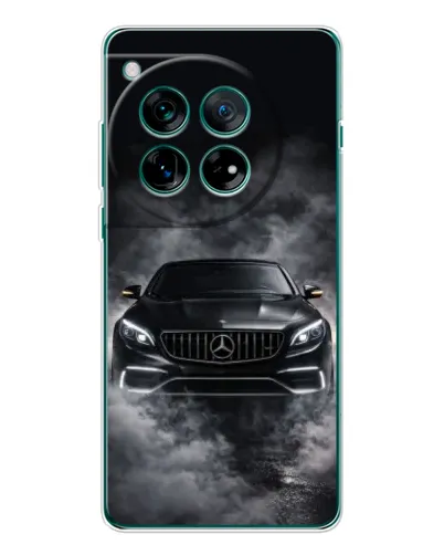 Чехол для Motorola Moto G Max с картинкой «Mercedes в дыму»