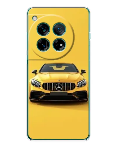 Чехол для Motorola Moto G Max с картинкой «Желтый Mercedes GT»