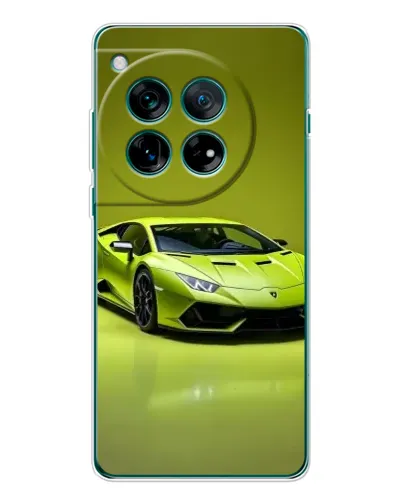 Чехол для Motorola Moto G Max с картинкой «Салатовый Lamborghini Huracan»