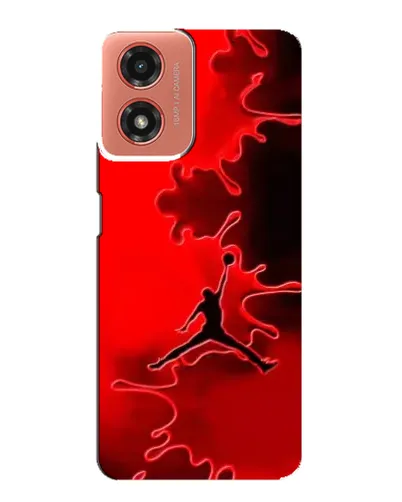 Чехол для Motorola MOTO G04 с картинкой «Jordan Red Smoke» Чехол для Motorola MOTO G04 с картинкой «Jordan Red Smoke»