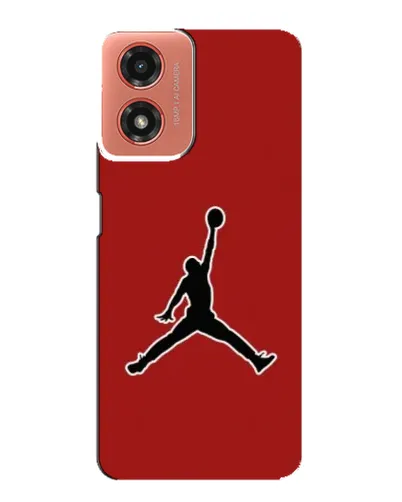 Чехол для Motorola MOTO G04 с картинкой «Jordan Red Back» Чехол для Motorola MOTO G04 с картинкой «Jordan Red Back»
