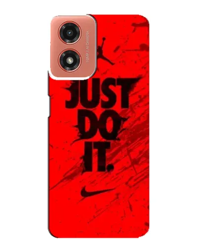 Чехол для Motorola MOTO G04 с картинкой «Nike Just Do It» Чехол для Motorola MOTO G04 с картинкой «Nike Just Do It»