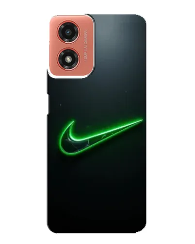 Чехол для Motorola MOTO G04 с картинкой «Неоновый контур Nike» Чехол для Motorola MOTO G04 с картинкой «Неоновый контур Nike»