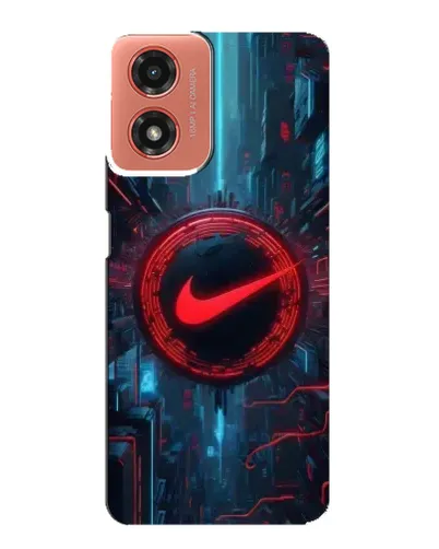 Чехол для Motorola MOTO G04 с картинкой «Техногенный стиль Nike» Чехол для Motorola MOTO G04 с картинкой «Техногенный стиль Nike»