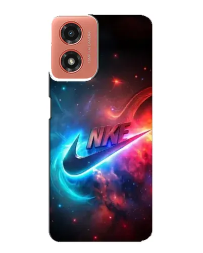 Чехол для Motorola MOTO G04 с картинкой «Огненный логотип Nike» Чехол для Motorola MOTO G04 с картинкой «Огненный логотип Nike»