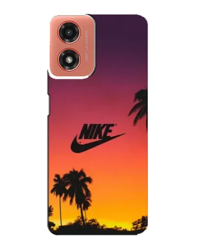 Чехол для Motorola MOTO G04 с картинкой «Nike на закате солнца» Чехол для Motorola MOTO G04 с картинкой «Nike на закате солнца»