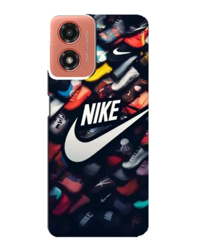 Чехол для Motorola MOTO G04 с картинкой «Коллекция кроссовок Nike» Чехол для Motorola MOTO G04 с картинкой «Коллекция кроссовок Nike»