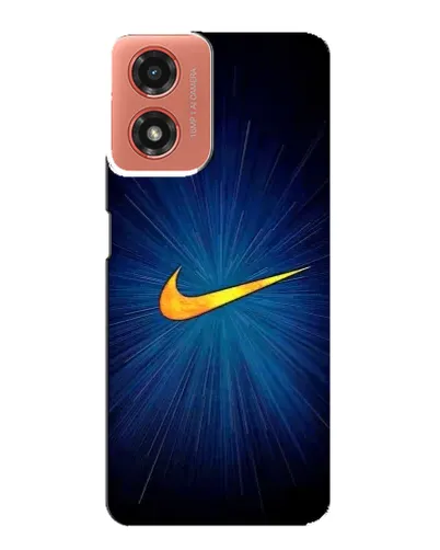 Чехол для Motorola MOTO G04 с картинкой «Синий пульс Nike» Чехол для Motorola MOTO G04 с картинкой «Синий пульс Nike»