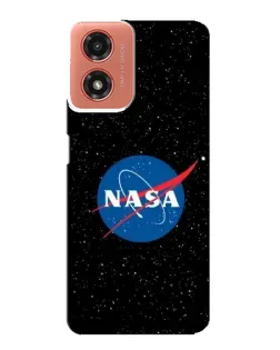Чехол для Motorola MOTO G04 с картинкой «NASA — звездное небо»