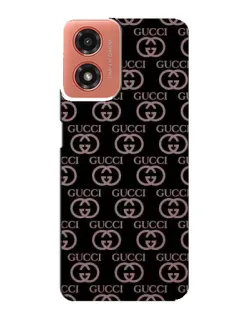 Чехол для Motorola MOTO G04 с картинкой «Классическая монограмма Gucci» Чехол для Motorola MOTO G04 с картинкой «Классическая монограмма Gucci»