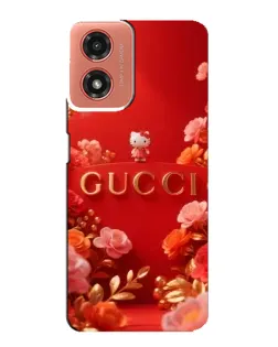 Чехол для Motorola MOTO G04 с картинкой «Gucci — золотой сад» Чехол для Motorola MOTO G04 с картинкой «Gucci — золотой сад»
