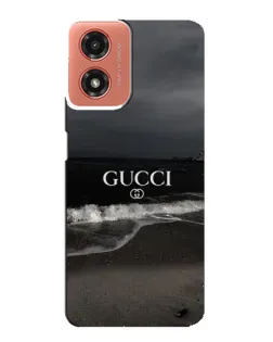 Чехол для Motorola MOTO G04 с картинкой «Gucci — морской прибой» Чехол для Motorola MOTO G04 с картинкой «Gucci — морской прибой»