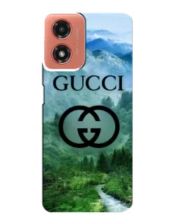 Чехол для Motorola MOTO G04 с картинкой «Gucci — горный пейзаж» Чехол для Motorola MOTO G04 с картинкой «Gucci — горный пейзаж»