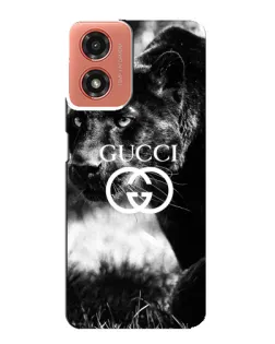 Чехол для Motorola MOTO G04 с картинкой «Gucci — дикая природа» Чехол для Motorola MOTO G04 с картинкой «Gucci — дикая природа»