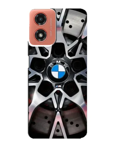 Чехол для Motorola MOTO G04 с картинкой «BMW — деталь диска» Чехол для Motorola MOTO G04 с картинкой «BMW — деталь диска»
