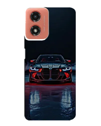 Чехол для Motorola MOTO G04 с картинкой «BMW на мокрой дороге» Чехол для Motorola MOTO G04 с картинкой «BMW на мокрой дороге»