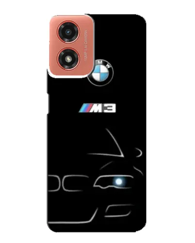 Чехол для Motorola MOTO G04 с картинкой «Минималистичный принт BMW M3» Чехол для Motorola MOTO G04 с картинкой «Минималистичный принт BMW M3»